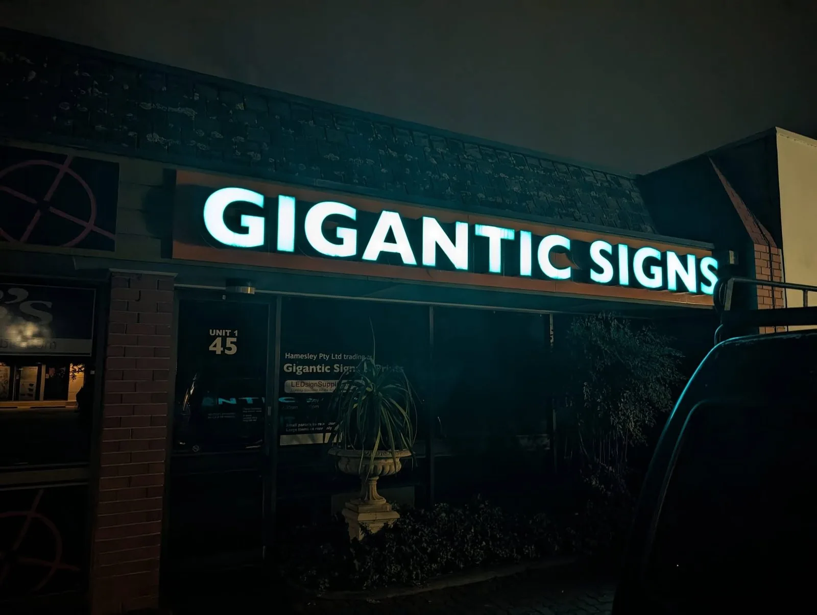 Outdoor Signage project by Gigantic Signs