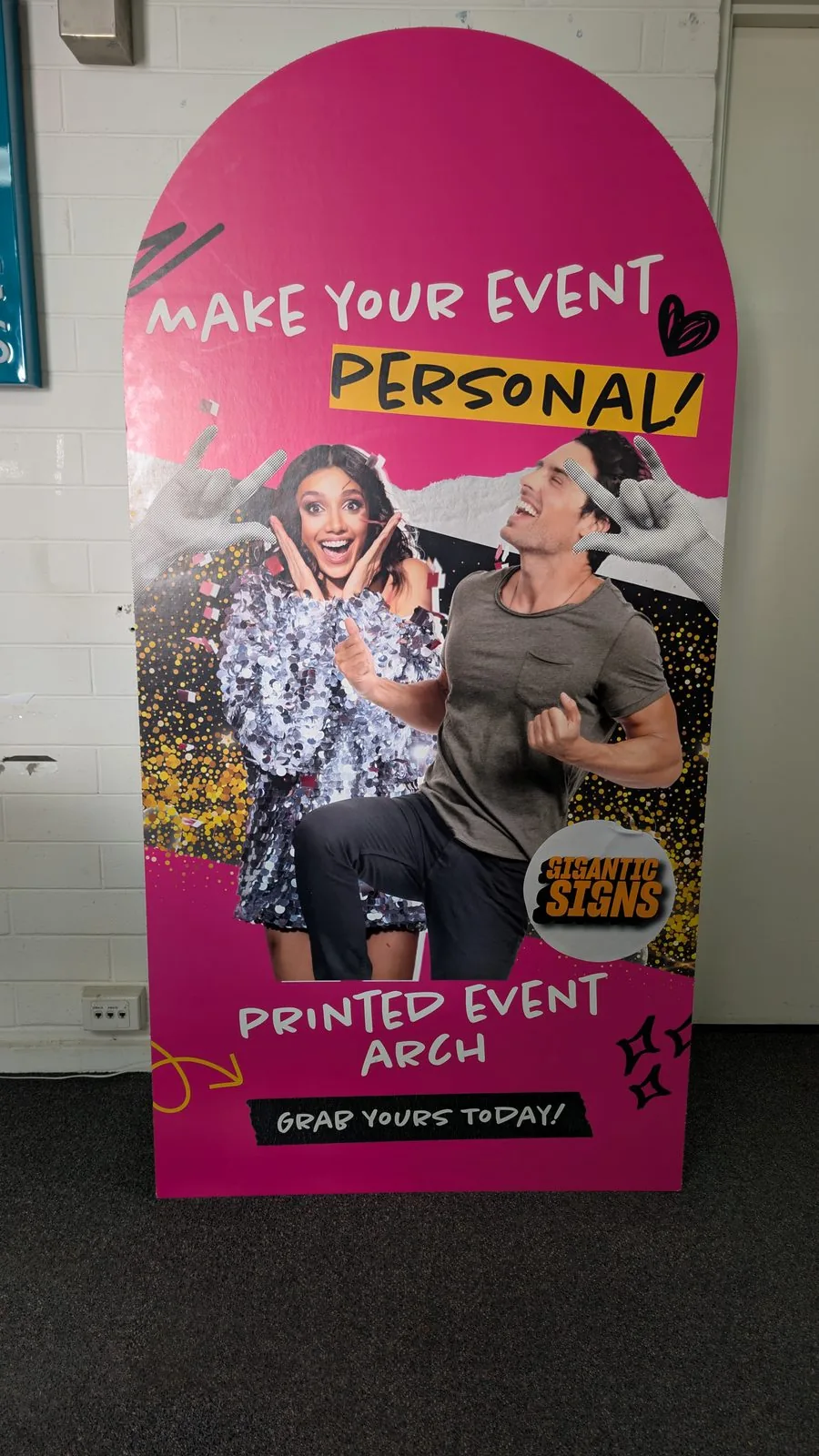 Promotions & Events project by Gigantic Signs
