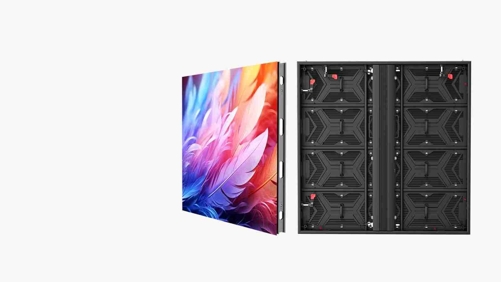 Vibrant display with modular design